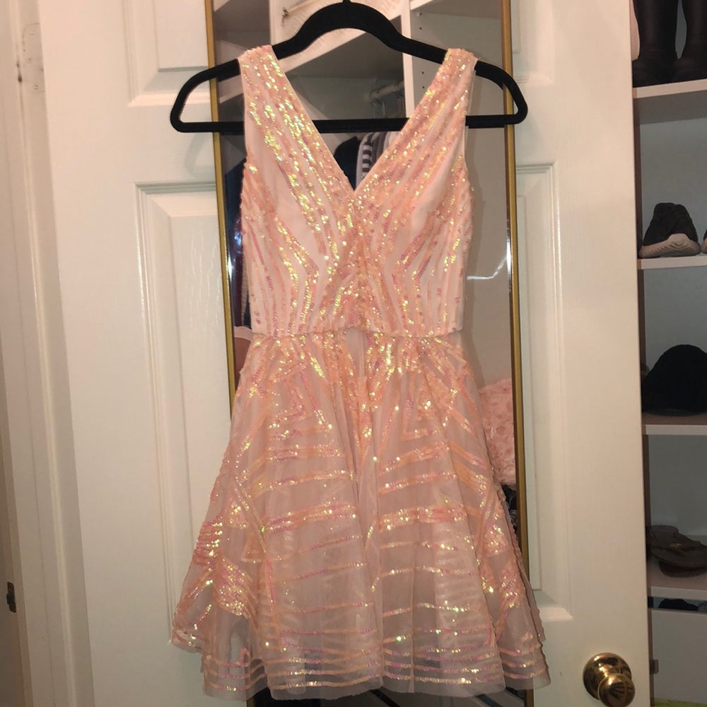 Pink dress